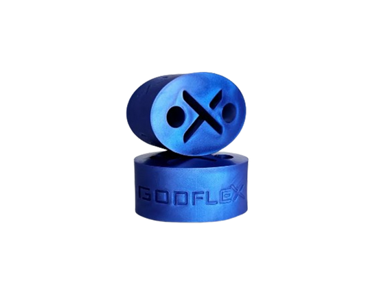 GodFlex Rigid Exhaust Mount Hanger Bushes Pair Volkswagen Golf Mk7 (2012-2019)